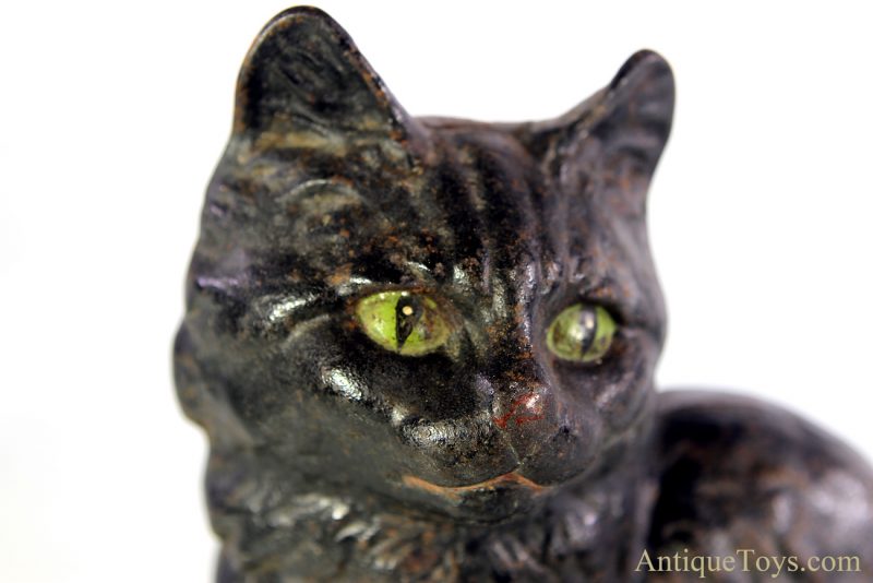 Antique Hubley Cast Iron Persian Sitting Cat Doorstop #302 <FONT COLOR="ff000 ">*SOLD*</font> - Image 6