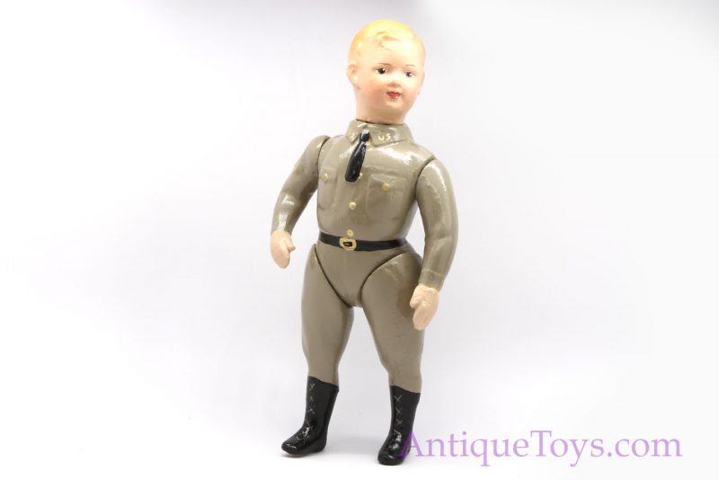 Ideal Novelty and Toy Co. ca. 1917 Liberty Boy (WWI Dough Boy) Composition Doll <FONT COLOR="ff000 ">*SOLD*</font> - Image 4