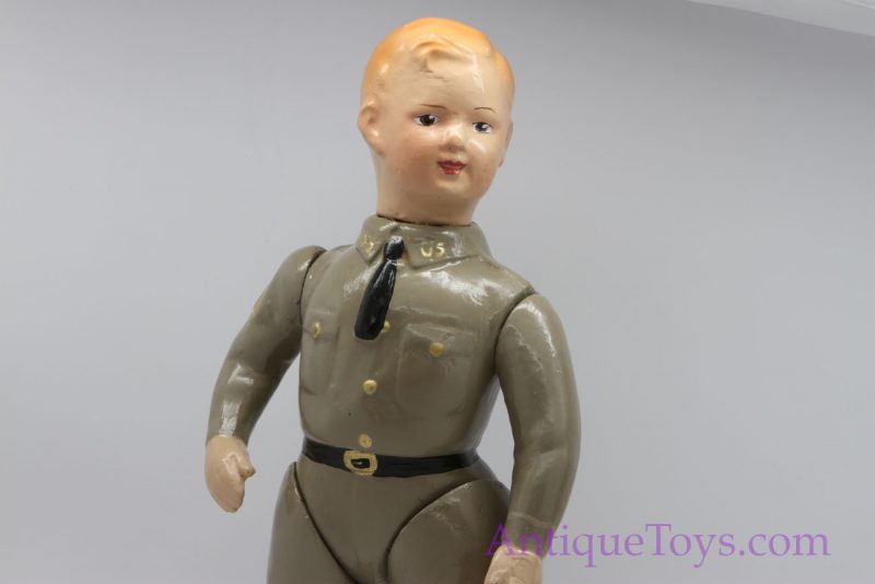 Ideal Novelty and Toy Co. ca. 1917 Liberty Boy (WWI Dough Boy) Composition Doll <FONT COLOR="ff000 ">*SOLD*</font>