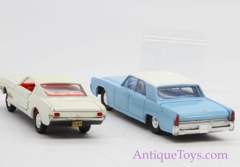 Mustang Fastback Dinky Diecast and Lincoln Dinky Toy <FONT COLOR="ff000 ">*SOLD*</font>