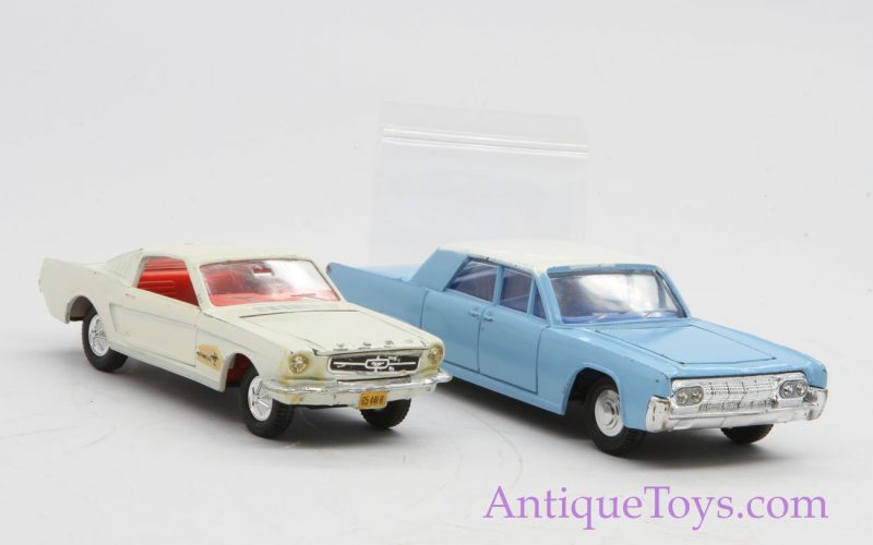 Mustang Fastback Dinky Diecast and Lincoln Dinky Toy <FONT COLOR="ff000 ">*SOLD*</font> - Image 2