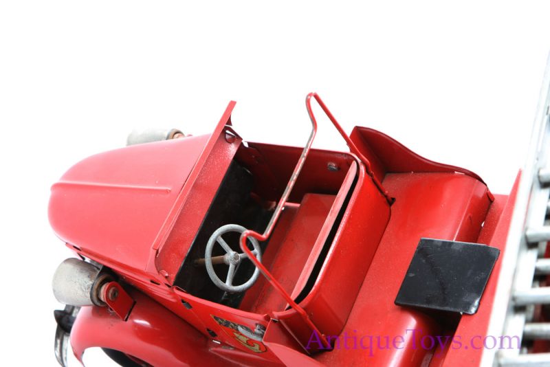 VeBe French Firetruck Toy Vintage Ladder Truck <FONT COLOR="ff000 ">*SOLD*</font> - Image 13