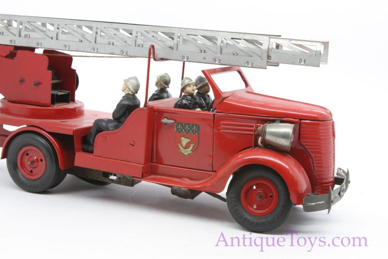 VeBe French Firetruck Toy Vintage Ladder Truck <FONT COLOR="ff000 ">*SOLD*</font> - Image 10