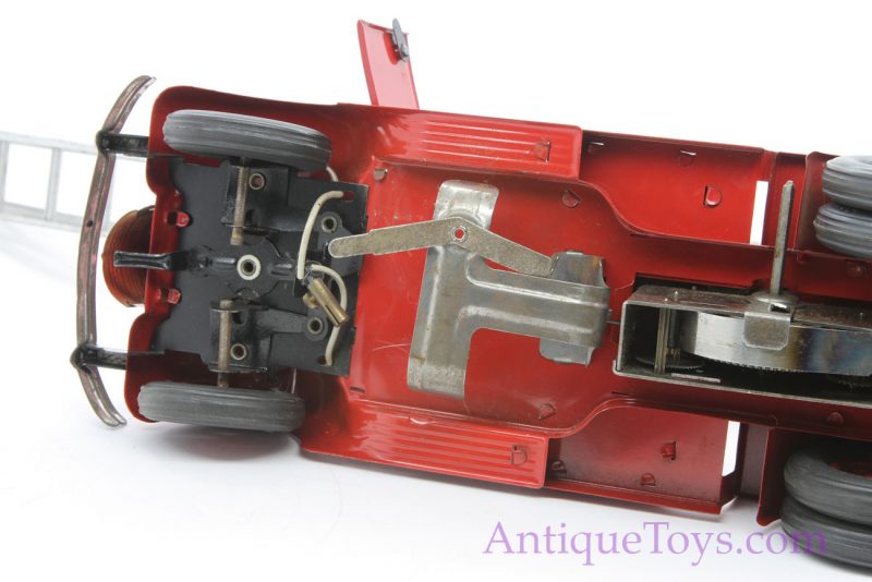 VeBe French Firetruck Toy Vintage Ladder Truck <FONT COLOR="ff000 ">*SOLD*</font> - Image 4