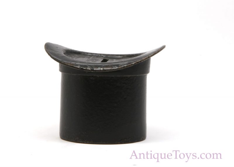 Pass The Hat Bank (Lincoln Top Hat) ca 1882 <FONT COLOR="ff000 ">*SOLD*</font> - Image 5