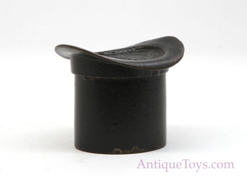 Pass The Hat Bank (Lincoln Top Hat) ca 1882 <FONT COLOR="ff000 ">*SOLD*</font> - Image 2