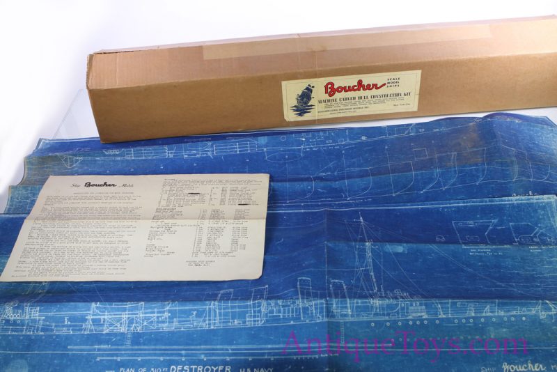 Boucher of New York Ship Model New In Box <FONT COLOR="ff000 ">*SOLD*</font>