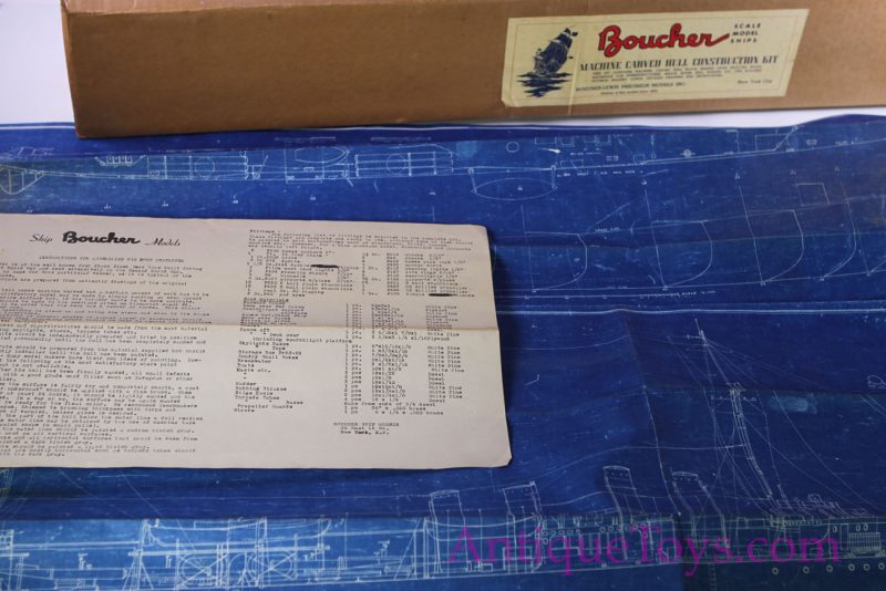 Boucher of New York Ship Model New In Box <FONT COLOR="ff000 ">*SOLD*</font> - Image 9
