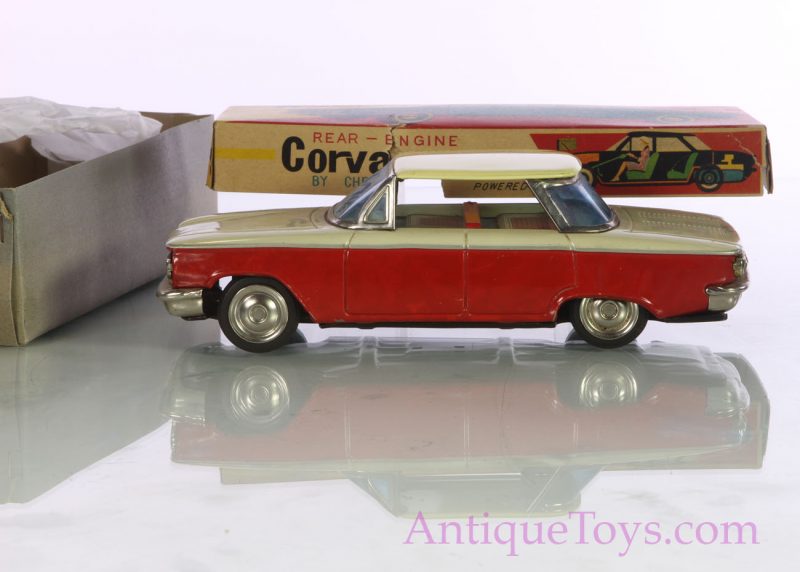 Corvair Tin Toyfor Sale by Yonezawa of Japan <FONT COLOR="ff000 ">*SOLD*</font> - Image 4