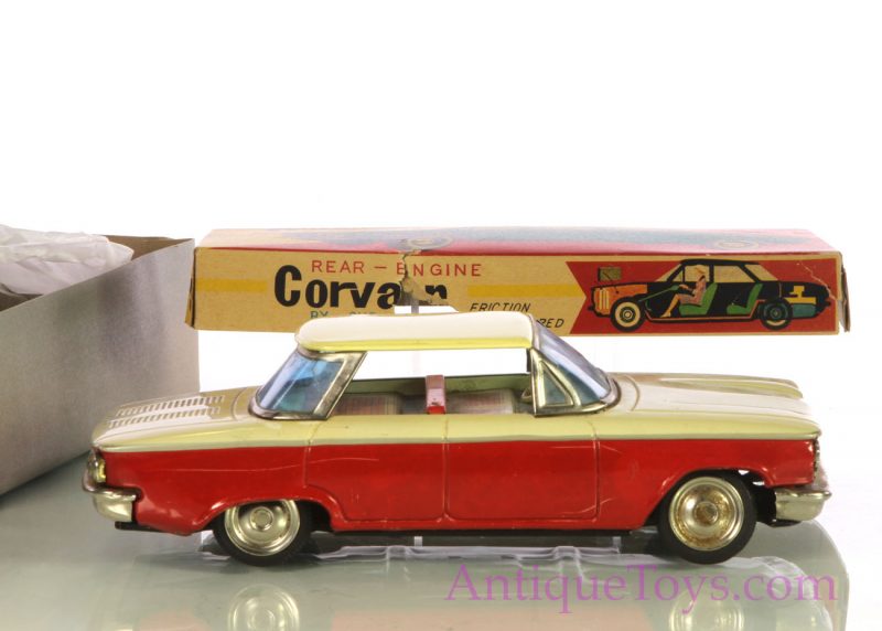Corvair Tin Toyfor Sale by Yonezawa of Japan <FONT COLOR="ff000 ">*SOLD*</font>