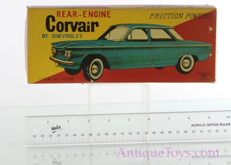 Corvair Tin Toyfor Sale by Yonezawa of Japan <FONT COLOR="ff000 ">*SOLD*</font> - Image 12