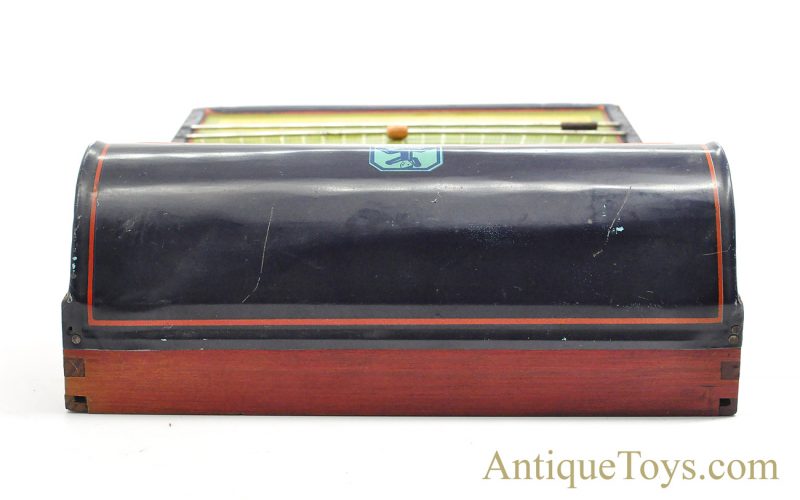 Hustler Toy Corporation/Frantz ca. Late 1920’s Hustler Intercollegiate Football Tin Lithographed Mechanical Game with Box <FONT COLOR="ff000 ">*SOLD*</font> - Image 6
