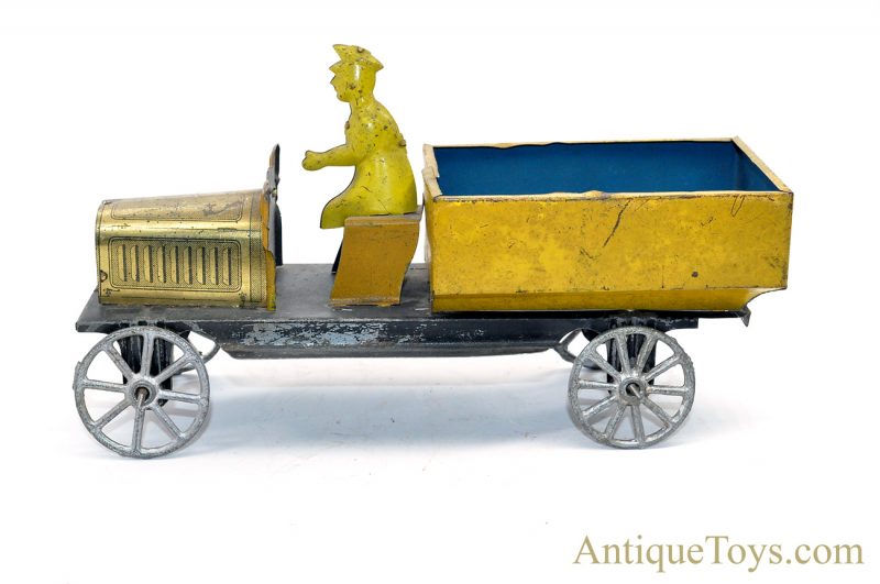 Nonpareil Express Truck Tin Lithographed Penny Toy <FONT COLOR="ff000 ">*SOLD*</font> - Image 2
