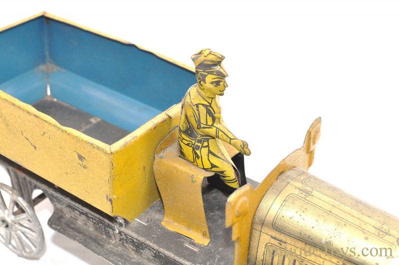 Nonpareil Express Truck Tin Lithographed Penny Toy <FONT COLOR="ff000 ">*SOLD*</font> - Image 8