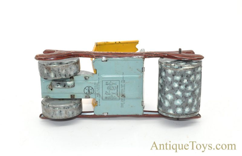 Vintage Ca. 1960’s Marx Fred “Flintstone Flivver” Rare Tin Lithographed Friction Car <FONT COLOR="ff000 ">*SOLD*</font> - Image 7