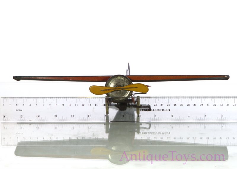 MeMo French Tin Windup Airplane #810 <FONT COLOR="ff000 ">*SOLD*</font> - Image 6