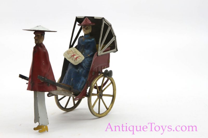 Lehmann Tin Lithographed Windup “Mikado” German Flywheel Toy <FONT COLOR="ff000 ">*SOLD*</font> - Image 2