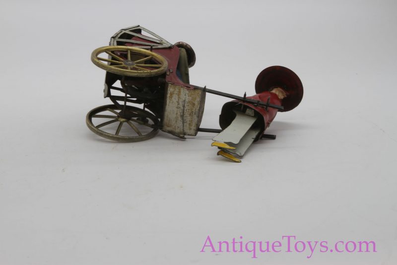 Lehmann Tin Lithographed Windup “Mikado” German Flywheel Toy <FONT COLOR="ff000 ">*SOLD*</font> - Image 4