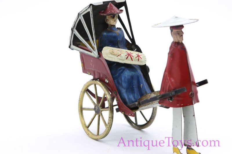 Lehmann Tin Lithographed Windup “Mikado” German Flywheel Toy <FONT COLOR="ff000 ">*SOLD*</font> - Image 5