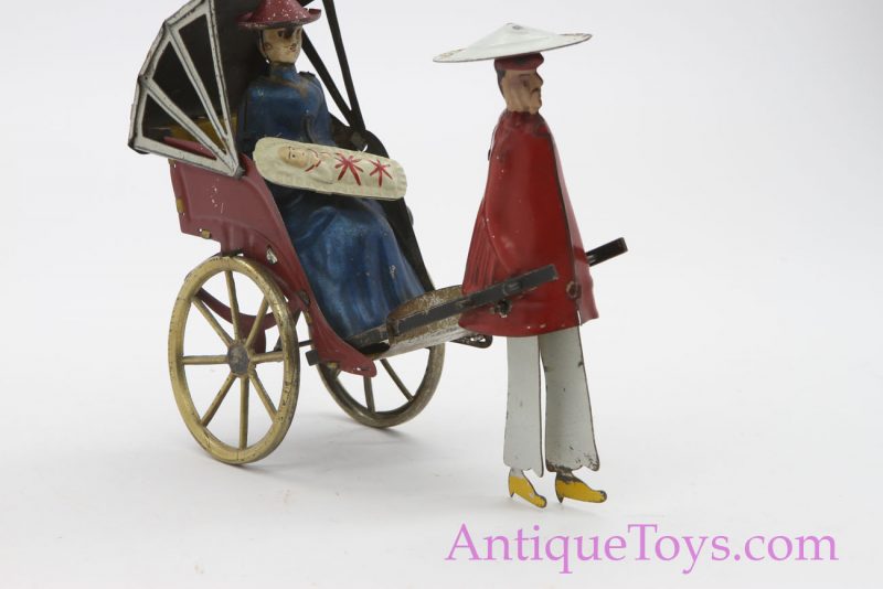 Lehmann Tin Lithographed Windup “Mikado” German Flywheel Toy <FONT COLOR="ff000 ">*SOLD*</font>