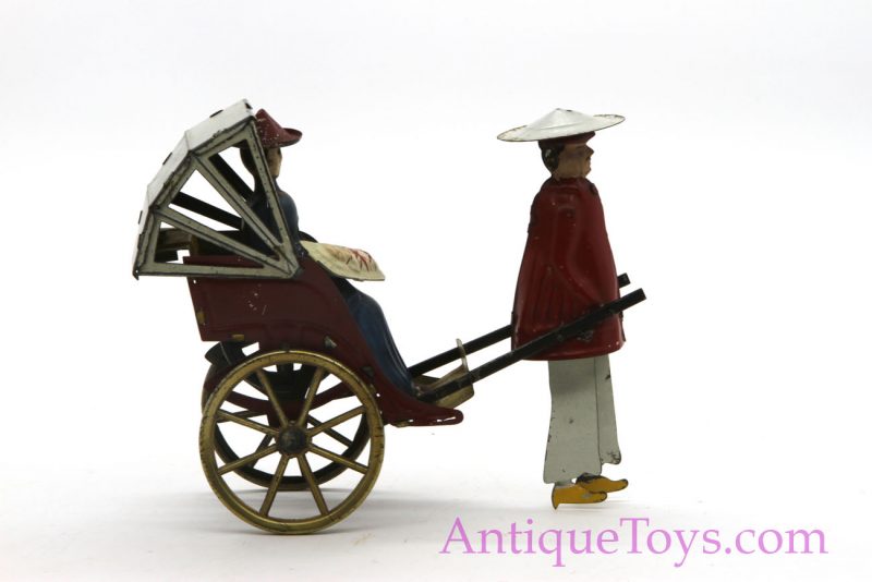 Lehmann Tin Lithographed Windup “Mikado” German Flywheel Toy <FONT COLOR="ff000 ">*SOLD*</font> - Image 7