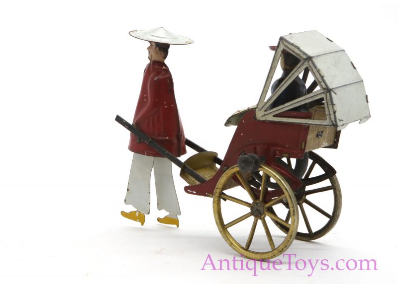 Lehmann Tin Lithographed Windup “Mikado” German Flywheel Toy <FONT COLOR="ff000 ">*SOLD*</font> - Image 9