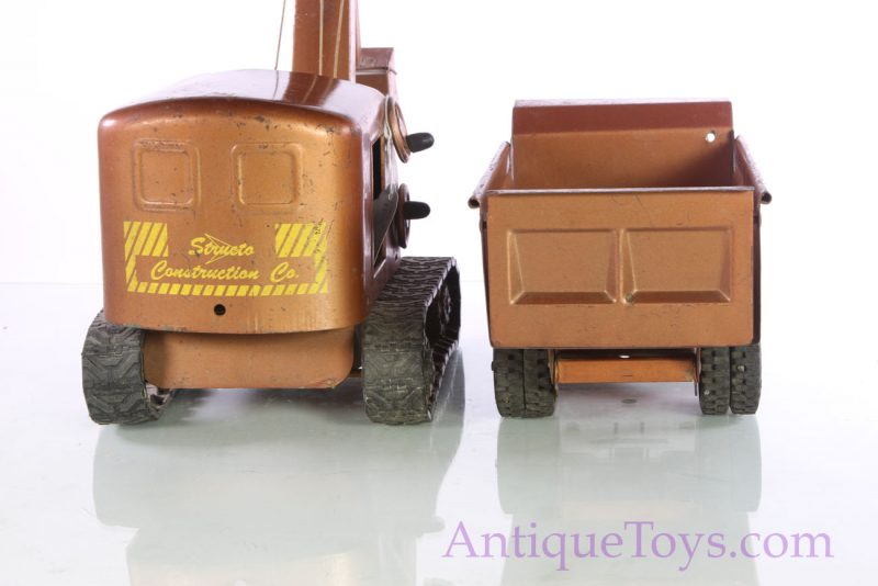 Copper Structo Dump Truck and Construction Digger <FONT COLOR="ff000 ">*SOLD*</font> - Image 6