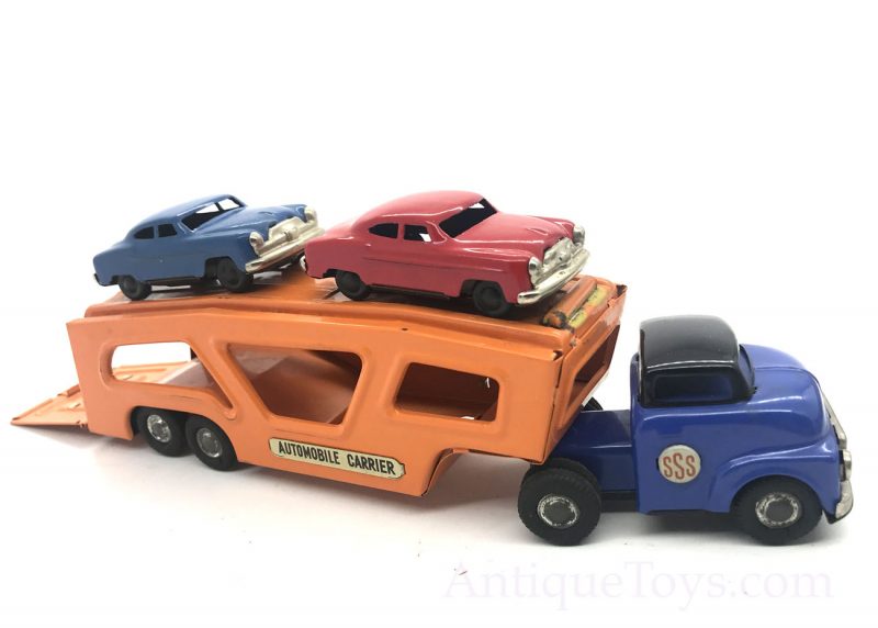 SSS Tin Auto Carrier Japanese Toy <FONT COLOR="ff000 ">*SOLD*</font> - Image 2