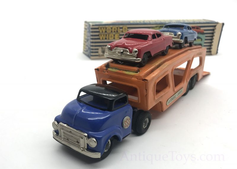 SSS Tin Auto Carrier Japanese Toy <FONT COLOR="ff000 ">*SOLD*</font>