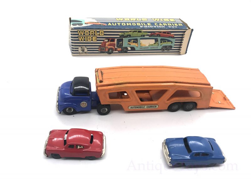 SSS Tin Auto Carrier Japanese Toy <FONT COLOR="ff000 ">*SOLD*</font> - Image 4