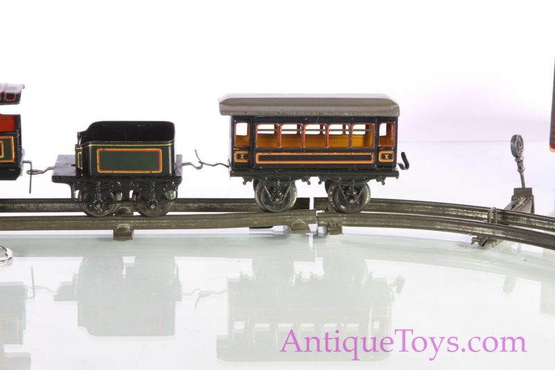 Bing Tin Lithographed Windup Train Set with Box German Toy <FONT COLOR="ff000 ">*SOLD*</font> - Image 2