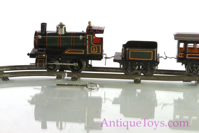 Bing Tin Lithographed Windup Train Set with Box German Toy <FONT COLOR="ff000 ">*SOLD*</font> - Image 4
