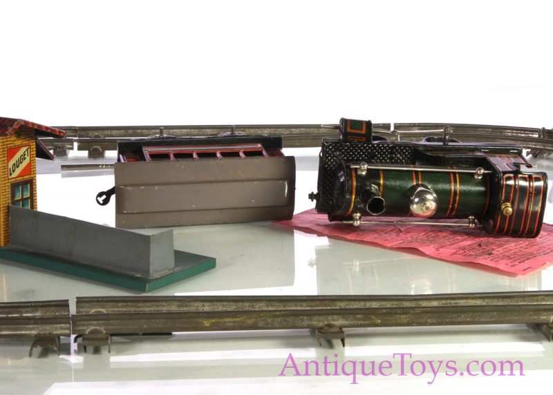 Bing Tin Lithographed Windup Train Set with Box German Toy <FONT COLOR="ff000 ">*SOLD*</font> - Image 8