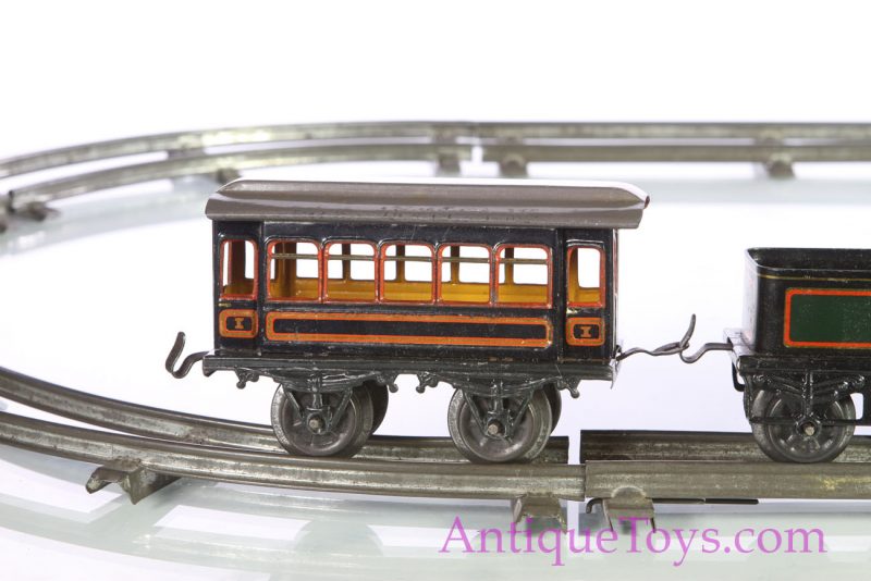 Bing Tin Lithographed Windup Train Set with Box German Toy <FONT COLOR="ff000 ">*SOLD*</font> - Image 11