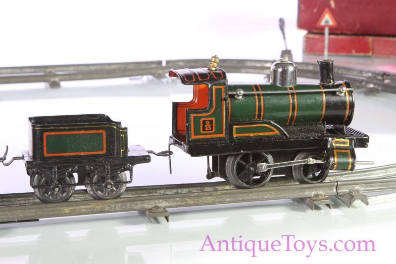 Bing Tin Lithographed Windup Train Set with Box German Toy <FONT COLOR="ff000 ">*SOLD*</font> - Image 13