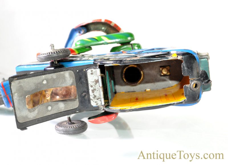 Rare Vintage Masudaya Modern Toys Battery Operated Tin Lithographed "World Champion" Motorcycle Made in Japan <FONT COLOR="ff000 ">*SOLD*</font> - Image 7