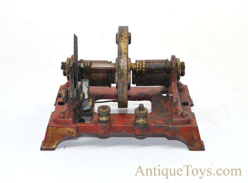 Antique ca. 1908 Hawekotte & Klausmann Cast Iron Electromagnetic Engine Steam Accessory <FONT COLOR="ff000 ">*SOLD*</font> - Image 2