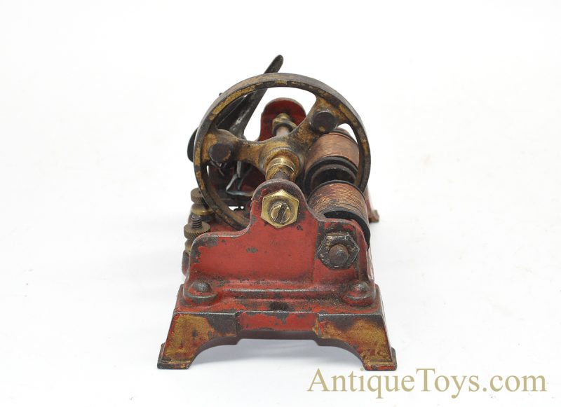 Antique ca. 1908 Hawekotte & Klausmann Cast Iron Electromagnetic Engine Steam Accessory <FONT COLOR="ff000 ">*SOLD*</font> - Image 4