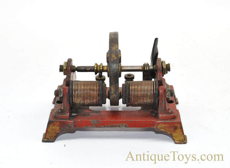 Antique ca. 1908 Hawekotte & Klausmann Cast Iron Electromagnetic Engine Steam Accessory <FONT COLOR="ff000 ">*SOLD*</font> - Image 3