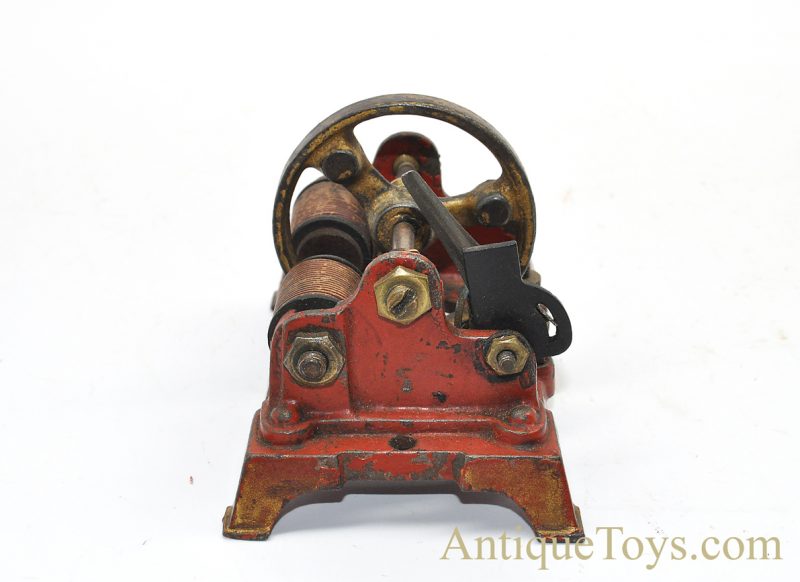 Antique ca. 1908 Hawekotte & Klausmann Cast Iron Electromagnetic Engine Steam Accessory <FONT COLOR="ff000 ">*SOLD*</font> - Image 5