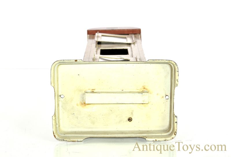 Doll & Co Hand Painted & Lithographed Tin Elevator with Battery Operated Light from M. Hirschberg Collection German Steam Accessory Toy for Sale - Image 11