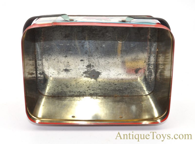 Vintage ca. 1940's Tin Lithographed "Joe Palooka Lunch Kit" Comic Character Lunchbox <FONT COLOR="ff000 ">*SOLD*</font> - Image 5