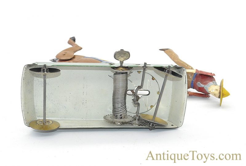 Lehmann “Wild West Bucking Broncho” Bucking Bronco or Buffalo Bill Tin German Windup Toy <FONT COLOR="ff000 ">*SOLD*</font> - Image 8