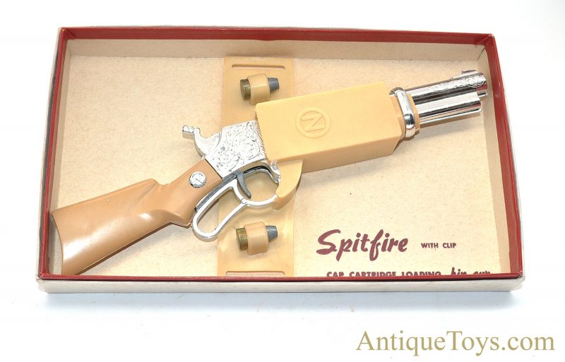 Rare Nichols Spitfire with Clip Cap Cartridge Loading Hip Gun with Holster in Box <FONT COLOR="ff000 ">*SOLD*</font>