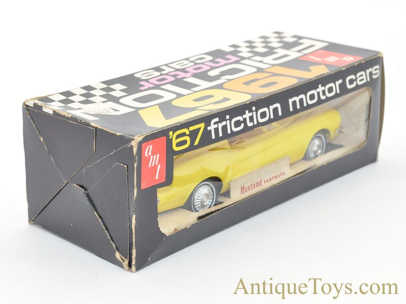 AMT 1967 Motor Cars Yellow Plastic Ford XL Mustang Fastback Friction Promotional Vehicle for Sale <FONT COLOR="ff000 ">*SOLD*</font> - Image 3