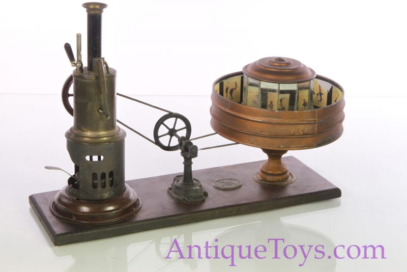 Ernst Plank Praxinoscope (Movie) Scientific Instrument Toy <FONT COLOR="ff000 ">*SOLD*</font> - Image 4