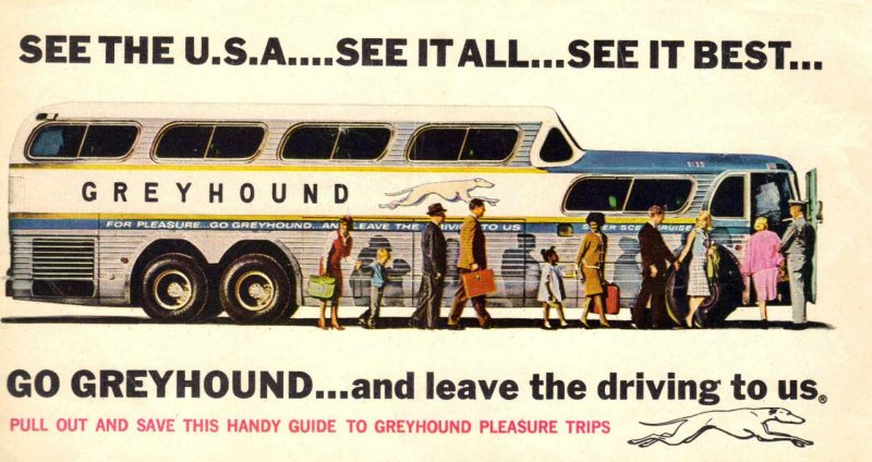 Tin Greyhound Bus Toy Japanese Friction <FONT COLOR="ff000 ">*SOLD*</font> - Image 11