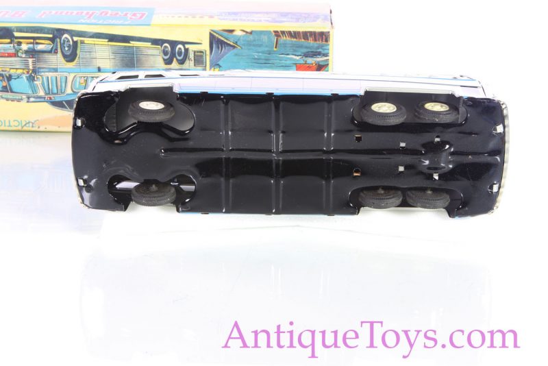Tin Greyhound Bus Toy Japanese Friction <FONT COLOR="ff000 ">*SOLD*</font> - Image 10