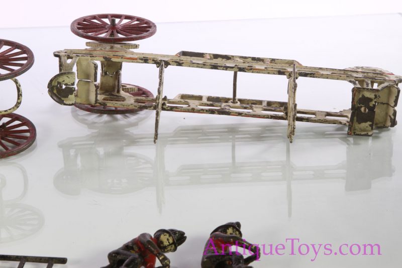 Wilkins Horse Drawn Fire Wagon Toy <FONT COLOR="ff000 ">*SOLD*</font> - Image 3