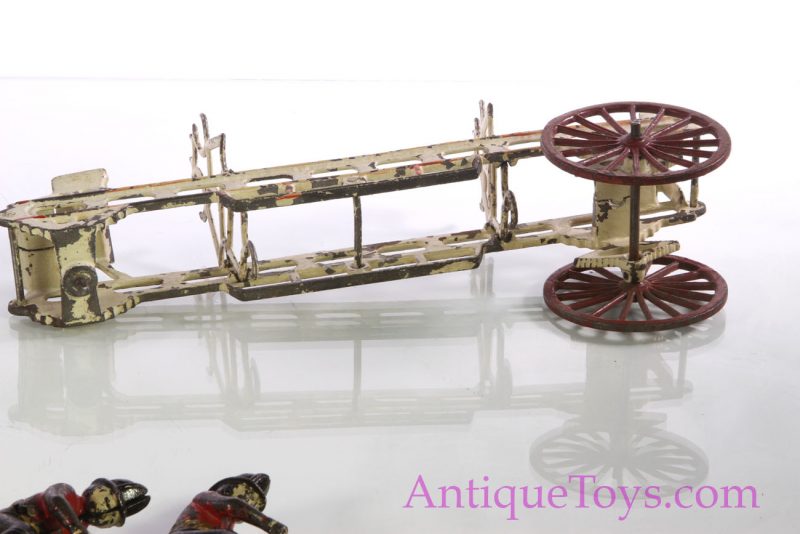 Wilkins Horse Drawn Fire Wagon Toy <FONT COLOR="ff000 ">*SOLD*</font> - Image 4